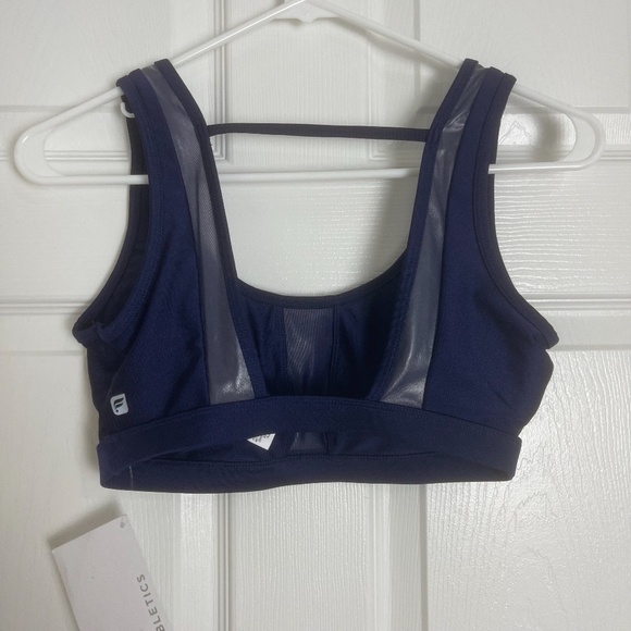 NEW Fabletics Purple Brinley Back In The Game Sports Bra Women Size XS - Picture 4 of 5